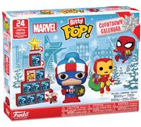 Funko Bitty Pop! Countdown Calendar: Marvel Comics- Calendario Dell'avvento - 24 Giorni di Sorprese - Mini Figura in Vinile da Colleziones - Mystery Box - Idea Regalo - di Natale