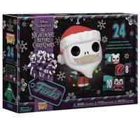 Funko Pocket Pop! Countdown Calendar: The Nightmare Before Christmas - TNBC- Calendario Dell'avvento - 13 Giorni di Sorprese - Mini Figura in Vinile da Colleziones - Mystery Box - Idea Regalo