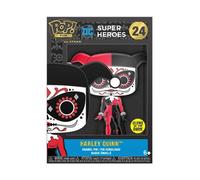 Funko DC Comics: Harley Quinn (Harleen Quinzel) - Enamel Pin | Gadget Ufficiale Superheroes - Giocattolo da Collezione - Idea Regalo Compleanno per Fan e Collezionisti