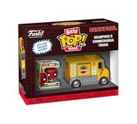 Funko Figura Bitty Pop Ride Marvel – Deadpool con camion Chimichanga