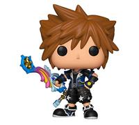 FUNKO- Disney Kingdom Hearts 3-Sora (Drive Form) Figurina, Cuore, Multicolore, 34060