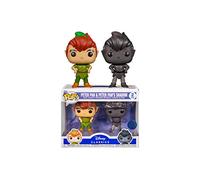 Funko Disney Peter Pan Pack 2 Pop! Vinyl - Statuette Peter Pan con ombra, 9 cm