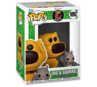 Funko Pop Disney Up Dug Days Dug & Scoiattolo
