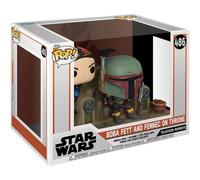 Funko Pop Momento Star Wars The Mandalorian Boba Fett e Fennec Shand