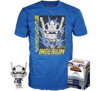POP & TEE MY HERO ACADEMIA TENYA IIDA INGENIUM (FULL MECH SUIT) FUNKO + CAMISETA TALLA M