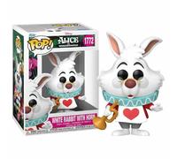 Funko POP! Disney: Alice in Wonderland Classic - White Rabbit with Horn - Figura in vinile da collezione - Idea regalo - Prodotto ufficiale - Giocattoli per bambini e adulti