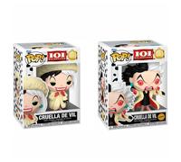 Funko Pop! Disney: 101 Dalmatians - Cruella De Vil De Vil - Probabilità di 1/6 per la Variante Chase - Disney la Carica Dei 101 - Figura in Vinile da Collezione - Idea Regalo - Cartoon Fans