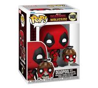Marvel: Funko Pop - Deadpool & Wolverine - Deadpool With Headpool (Vinyl Figur