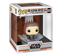 Funko POP Deluxe: Star Wars: The Mandalorian S9 - Bo-Katan - Bo Katan With Thro