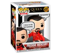 Funko Pop! Sayings: Freddie Mercury - Queen - Figura in Vinile da Collezione - Idea Regalo - Merchandising Ufficiale - Giocattoli per Bambini e Adulti - Music Fans - Figura per i Collezionisti
