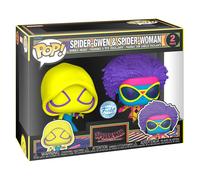 Funko Figura Esclusiva Di Spider-gwen E Spider-woman Da Attraverso Il Multiverso Spiderman