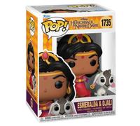 Funko POP! & Buddy: Hunchback of Notre Dame - Esmeralda & Djali - Figura in vinile da collezione - Idea regalo - Prodotto ufficiale - Giocattoli per bambini e adulti