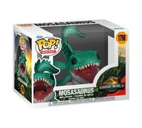 Funko Pop! Movies: Jurassic World: Rebirth - Mosasaurus - Figura in Vinile da Collezione - Idea Regalo - Merchandising Ufficiale - Giocattoli per Bambini e Adulti - Movies Fans