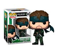 Funko Pop! Games: Metal Gear - Naked Solid Snake - Metal Gear Solid - Figura in Vinile da Collezione - Idea Regalo - Merchandising Ufficiale - Giocattoli per Bambini e Adulti - Video Games Fans