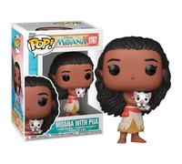 Funko POP! Disney: Moana- Moana with Pua - Figura in vinile da collezione - Idea regalo - Prodotto ufficiale - Giocattoli per bambini e adulti - Modello di figura per collezionisti ed esposizione