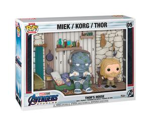 Funko Figura Momenti Casa Degli Avengers Marvel Deluxe Thor