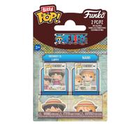 Funko Figura One Piece Bitty Luffy & Nami (confezione Da 2)
