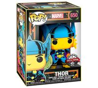 Marvel Black Light Funko POP Super Eroi Vinile Figura Thor 9 cm Esclusiva