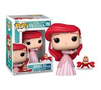 Funko POP! & Buddy Disney: The Little Mermaid - Ariel with Sebastian - Figura in vinile da collezione - Idea regalo - Prodotto ufficiale - Giocattoli per bambini e adulti