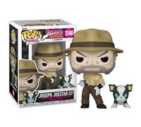 Funko Pop! & Buddy: JoJo's - Joseph Joestar & Iggy - JoJo's Bizarre Adventure - Figura in Vinile da Collezione - Idea Regalo - Merchandising Ufficiale - Giocattoli per Bambini e Adulti - Anime Fans