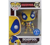 Funko - Figurine Disney Marvel - Deadpool Yellow Costum Exclu Pop 10Cm