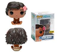 Funko - Figurine Disney Vaiana / Moana - Young Moana Assise Exclu Pop 10cm - 0889698114912