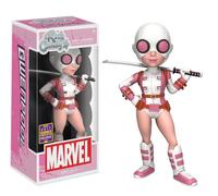 Funko - Figurine Marvel - Gwenpool Exclu Rock Candy 15cm - 0889698136006