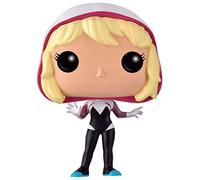 Funko - Figurine Marvel - Spider Gwen Unmasked Exclu Pop 10cm - 0849803072933