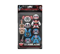 Funko Five Nights At Freddy's (FNAF) Snap: Toy Bon Bonnie & Baby 2Pk - Figura in Vinile da Collezione - Idea Regalo - Merchandising Ufficiale - Video Games Fans