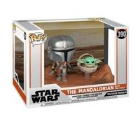 Star Wars The Mandalorian & The Child (Baby Yoda) Pop Funko TV Moments n° 390