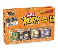 Funko Bitty Pop! DBZ - Frieza 4PK - Frieza 100% Final Form, Super Saiyan Goku First Appearance, Vegeta E una Mini Figura Misteriosa a Sorpresa - 0.9 Inch (2.2 Cm) - Dragon Ball Z Fans