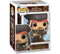 Funko Pirati Dei Caraibi Pop! Figura In Vinile Di Jack Sparrow 9 Cm