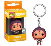 Funko Fortnite Pocket POP! Vinyl Keychain Valor 4 cm, Multicolore