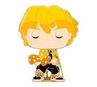 Funko Funko Large Pop! Enamel Pin - Zenitsu Agatsuma - DEMON SLAYER: ZANITSU AGATSUMA Spille Smaltate - Spilla da Collezione Carina - per gli Zaini & Borse - Idea Regalo - Merchandising Ufficiale
