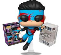 Funko Fusion Bloody Chase Invincible Mark Grayson Flying on Action Stand + ToyBop Protector: Pop! Games Vinyl Figure (Bundled with Pro-Deluxe Pop Protector Collector Case Gift Set)
