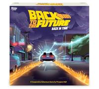 FUNKO Games - BACK TO THE FUTURE The GAME - English Version - Cooperative Adventure Board Game - For Children Ages 10 and Up - Work Together to Defeat Biff - 50 Min - 2 to 4 Players Version