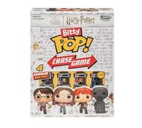 FUNKO Games - BITTY POP! CHASE HARRY POTTER - Gioco da Tavola con Personaggi Bitty POP - Harry Potter - Ermione - Ron - Voldemort -