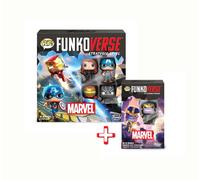 Funko - Gioco Di Strategia - Funkoverse Marvel + Espansione Gioco Da Tavolo