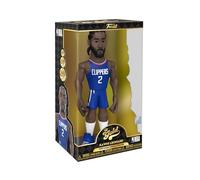 Funko Gold 12" NBA: Clippers - Kawhi Leonard - Probabilità di 1/6 per la Variante ChaseASE - Figura D'azione in Vinile da Collezione - Idea Regalo per il Compleanno - Merchandising Ufficiale