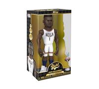 Funko Gold 12" NBA: Pelicans-Zion Williamson - (Home Uni) - Probabilità di 1/6 per la Variante ChaseASE - Figura D'azione in Vinile da Collezione - Idea Regalo per il Compleanno e Display