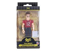 Funko Gold 5" NFL: Buccaneers - Tom Brady - Probabilità di 1/6 per la Variante Chasease - Figura D'azione in Vinile da Collezione - Idea Regalo per il Compleanno - Merchandising Ufficiale e Display