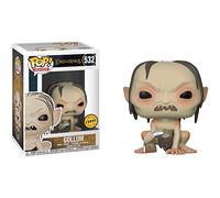 Funko Gollum (Chase Edition): Lord of The Rings x POP! Film Vinyl Figure & 1 PET Plastic Graphical Protector Bundle [#532/13559 - B]