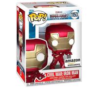 Funko Guerra Civile-guerra Civile Esclusivo Capitan America Iron Man Marvel