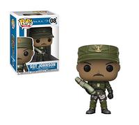 Funko- Halo-Pop Vinyl Figure 08 Sgt Johnson-London Toy Fair Reveals 2018 Figurina, Multicolore, 9 cm, 30101