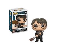 Funko Harry Potter with Firebolt & Feather Figurina, Multicolore, 14949