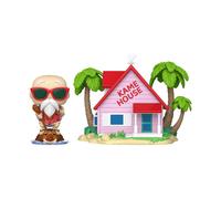 Funko Pop! Town: DB - Kame House With Master Roshi - Dragon Ball - Figura in Vinile da Collezione - Idea Regalo - Merchandising Ufficiale - Giocattoli per Bambini e Adulti - Anime Fans