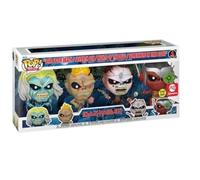 FUNKO POP ROCKS: Iron Maiden - Eddie 4PK Glow in the Dark Box Set (AE Exclusive