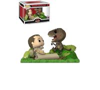 Funko Jurassic Park Muldoon Raptor Hunt Pop Moment - Figura in vinile, multicolore