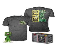 Funko Pop And Short Sleeve T-shirt Jurassic Park Clever Raptor 9 Cm Multicolor XL