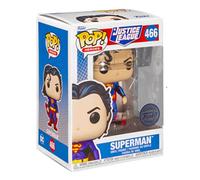 Justice League Comic Superman Exclusive POP Heroes #466 Vinyl Figure FUNKO
